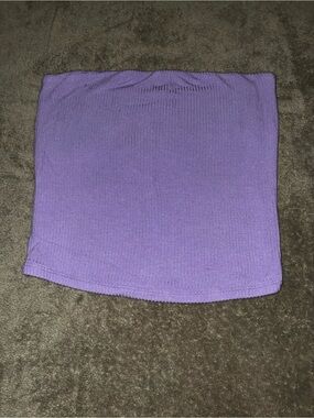 American Eagle Soft & Sexy Purple Ribbed Tube Top